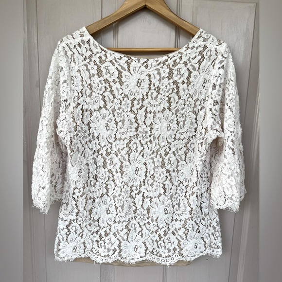 Rose + Olive Lace Bell Sleeve Top
Size: 1X - Picture 2 of 6